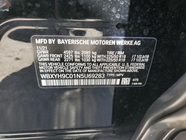 2022 BMW X2 SDRIVE2 WBXYH9C01N5U69283