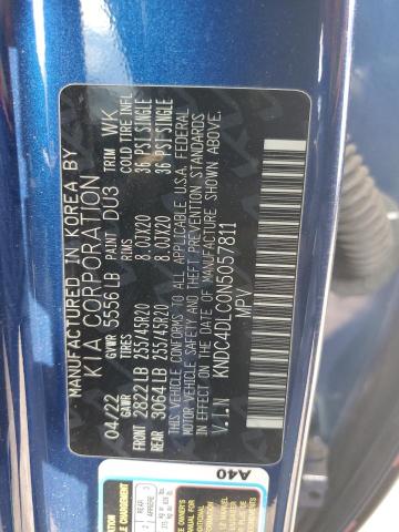 2022 KIA EV6 GT LIN KNDC4DLC0N5057811
