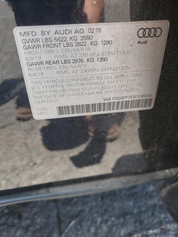2015 AUDI Q5 PREMIUM WA1DGAFP3FA108634