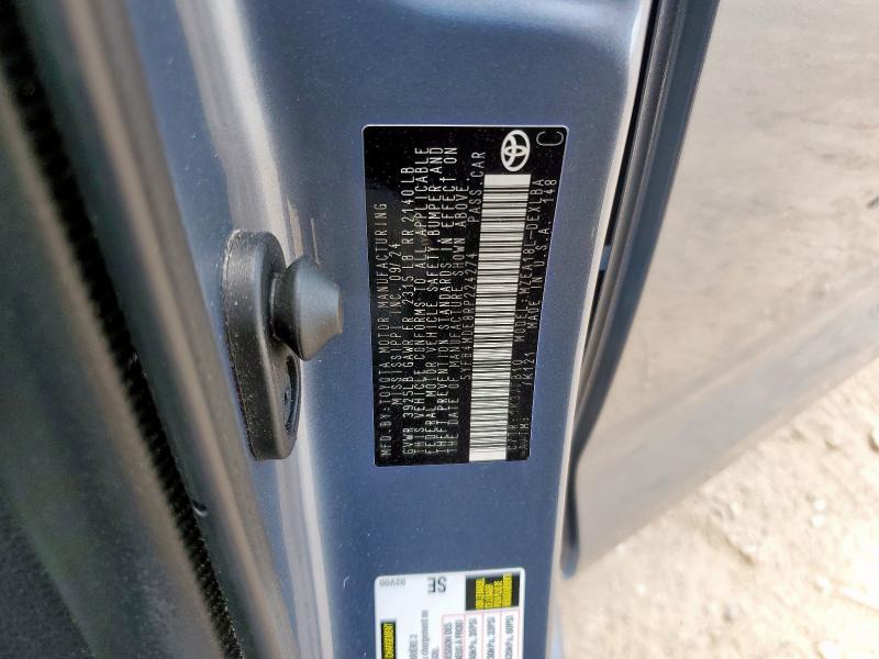 2024 TOYOTA COROLLA LE - 5YFB4MDE8RP224274