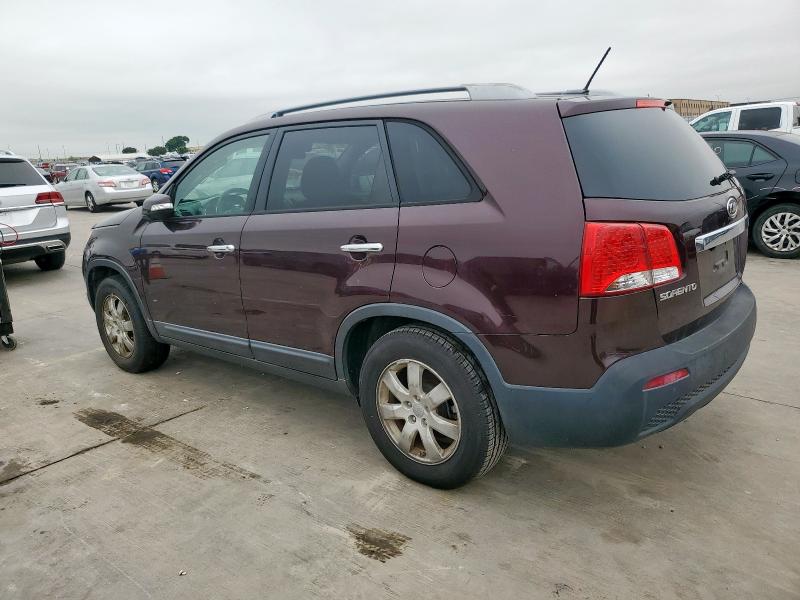 Vin: 5xykt3a62dg391754, lot: 59542035, kia sorento lx 20132