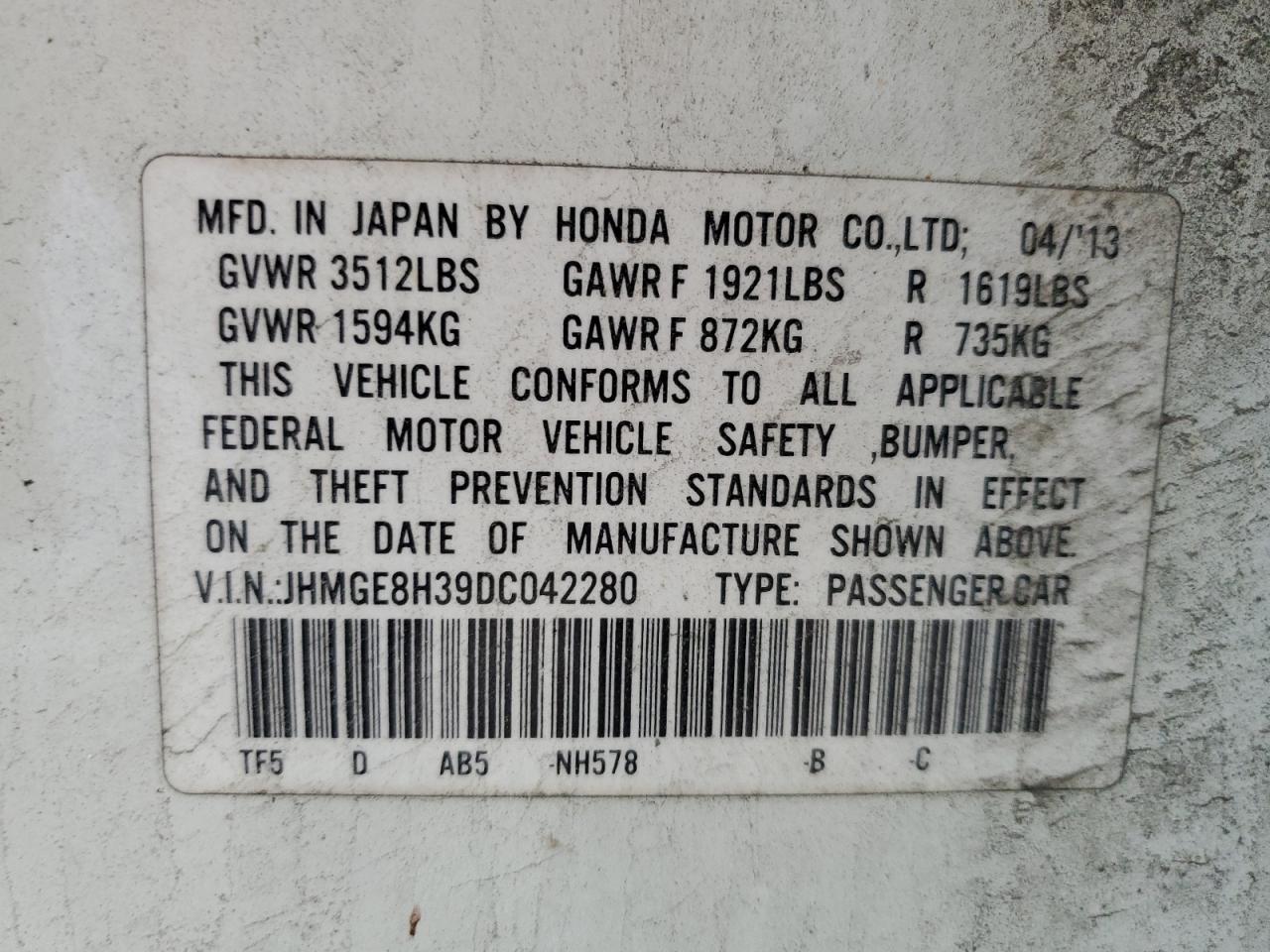 Honda Fit 2013