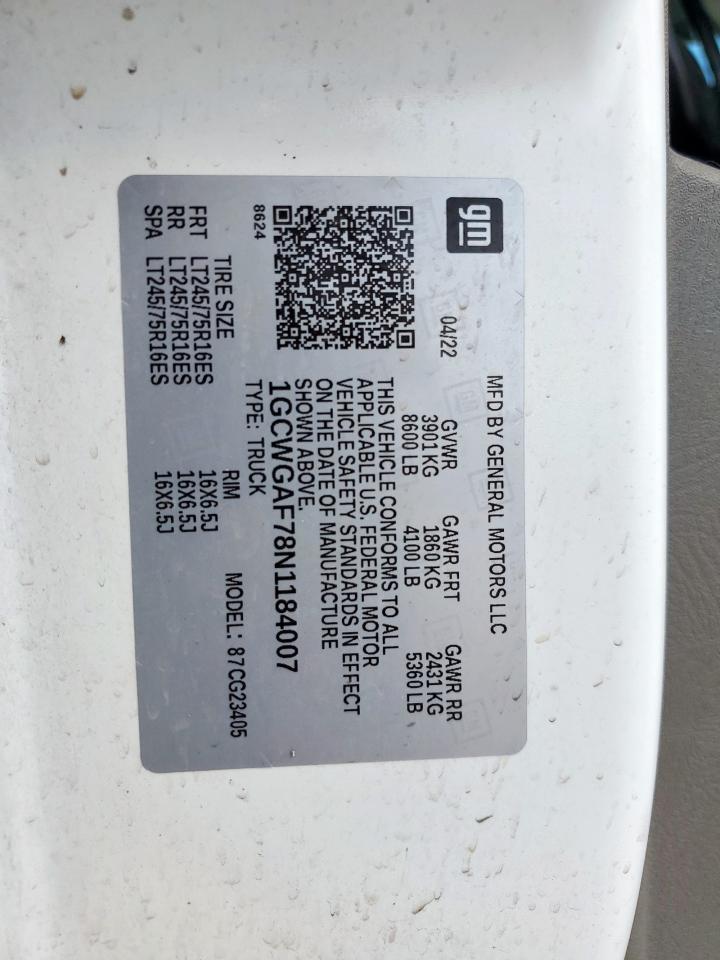 CHEVROLET EXPRESS G2