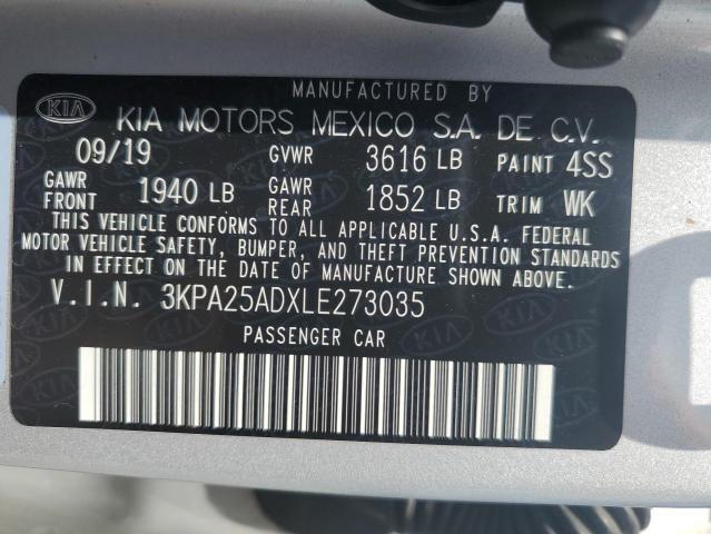 2020 KIA RIO LX - 3KPA25ADXLE273035