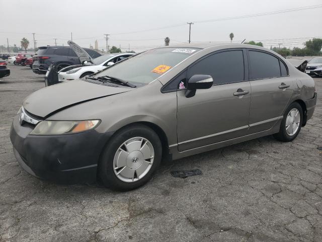 HONDA CIVIC HYBR 2007 gray  hybrid engine JHMFA36267S003631 photo #1