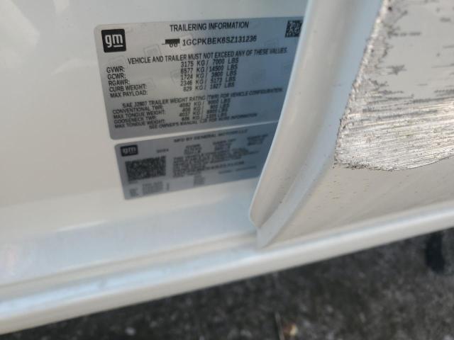 2025 CHEVROLET SILVERADO - 1GCPKBEK6SZ131236