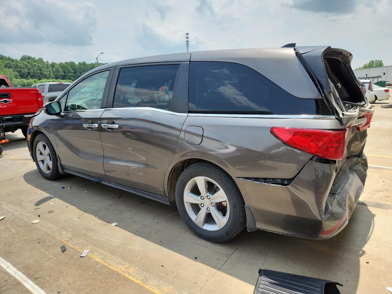 Lot #3182557863 2019 HONDA ODYSSEY EX