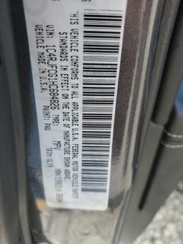 2017 JEEP GRAND CHER - 1C4RJFCG1HC684826