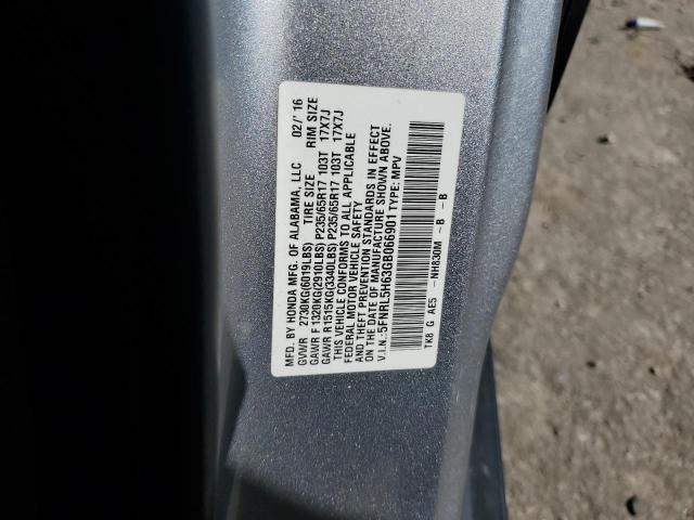 2016 HONDA ODYSSEY EX 5FNRL5H63GB066901