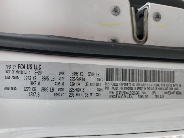 2020 JEEP CHEROKEE L - 1C4PJMDX4LD616646