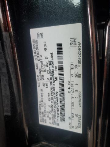 2015 FORD F150 SUPER - 1FTEW1EF0FFA69722