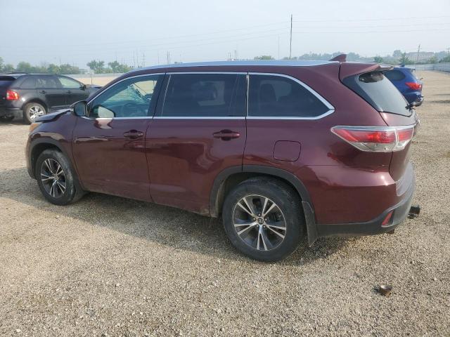 2016 TOYOTA HIGHLANDER 5TDJKRFH0GS319583