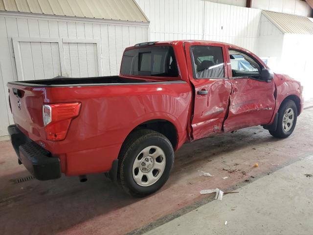 NISSAN TITAN S 2021 red  gas 1N6AA1ECXMN506340 photo #4