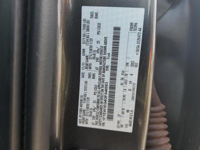 2016 FORD F150 SUPER - 1FTEW1EG4GFA46583