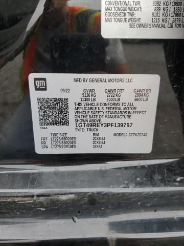 2023 GMC SIERRA K25 1GT49REY3PF139797