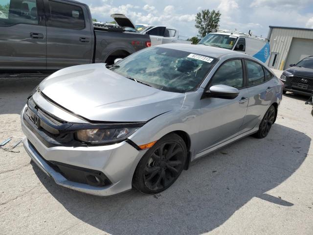 Vin: 2hgfc2f83lh535643, lot: 62727315, honda civic sport 2020 img_1