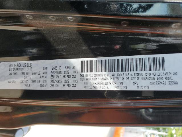 2018 JEEP WRANGLER U 1C4HJXDG0JW176772