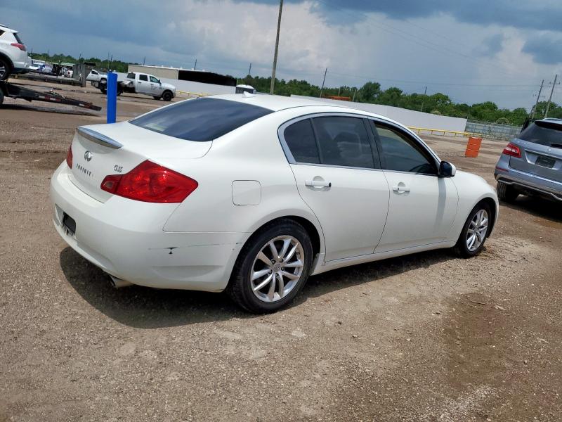 INFINITI G35 2008 white  gas JNKBV61E88M220903 photo #4