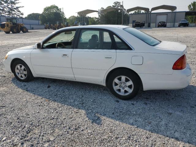 TOYOTA AVALON XL 2000 white  Gasoline 4T1BF28BXYU100079 photo #3