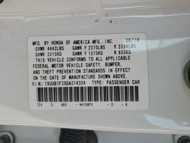 2016 ACURA TLX - 19UUB1F3XGA014304
