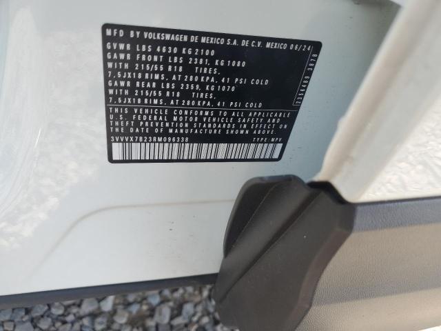 2024 VOLKSWAGEN TAOS SE 3VVVX7B23RM096338