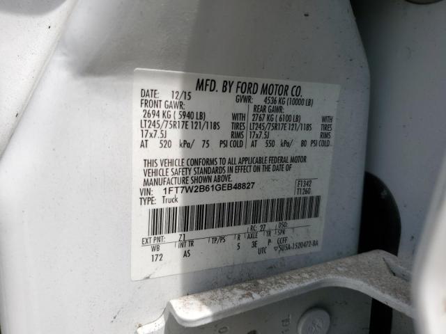 2016 FORD F250 SUPER - 1FT7W2B61GEB48827