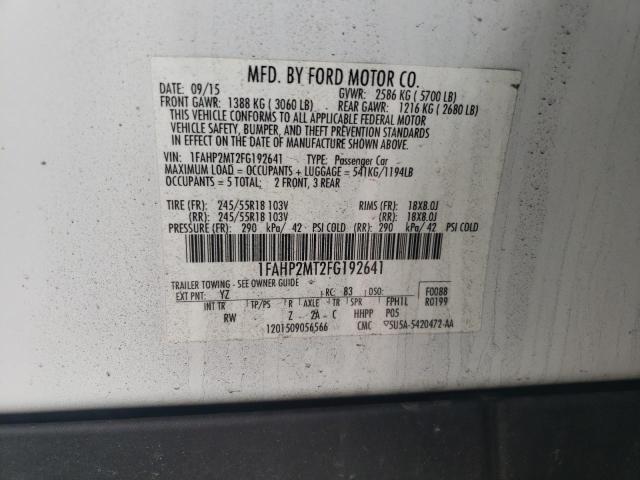 2015 FORD TAURUS POL 1FAHP2MT2FG192641