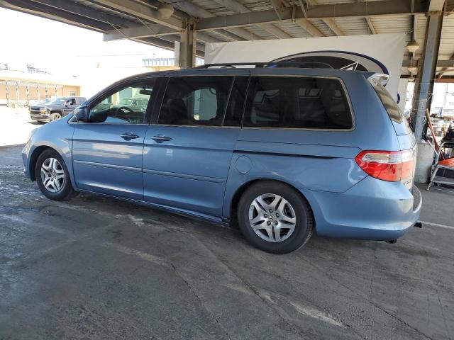 HONDA ODYSSEY EX 2006 blue  gas 5FNRL386X6B101775 photo #3