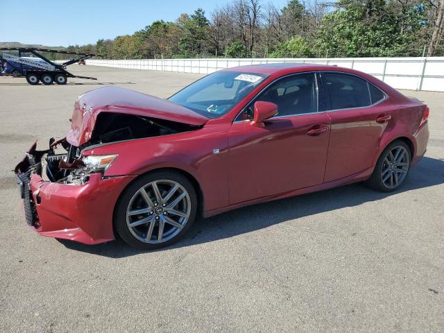 LEXUS IS 250 2014 red  gas JTHCF1D27E5007369 photo #1