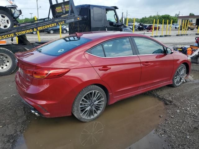 Vin: kmhd04lb0hu332428, lot: 59517085, hyundai elantra sport 20173