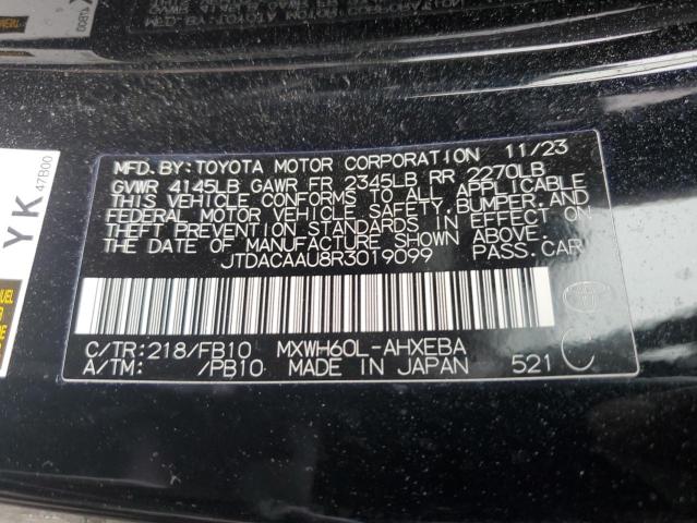 2024 TOYOTA PRIUS LE - JTDACAAU8R3019099