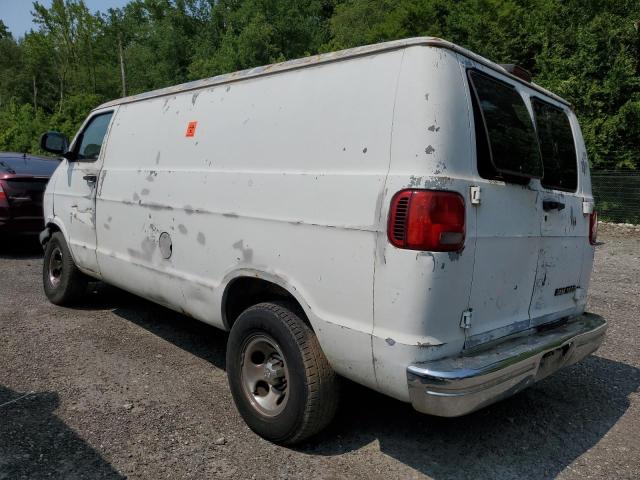DODGE RAM VAN B1 2000 white cargo va gas 2B6HB11Z4YK172787 photo #3