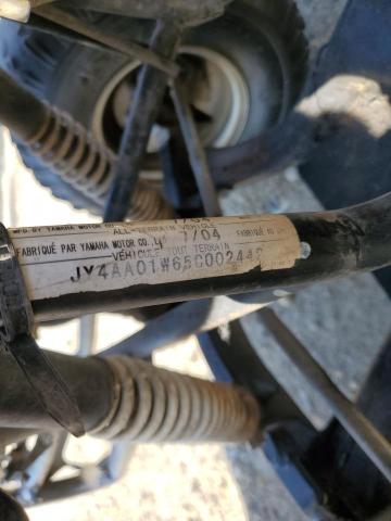 2004 YAMAHA RAPTOR80 JY4AA01W65C002442