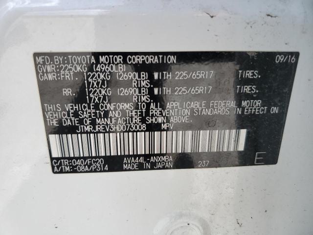 2017 TOYOTA RAV4 HV LE JTMRJREV3HD073008