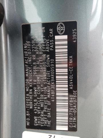 2010 TOYOTA CAMRY BASE - 4T4BF3EK9AR005910