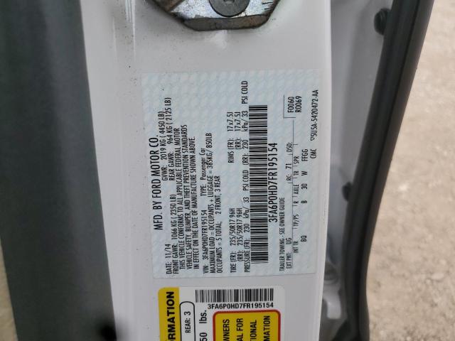 2015 FORD FUSION SE - 3FA6P0HD7FR195154