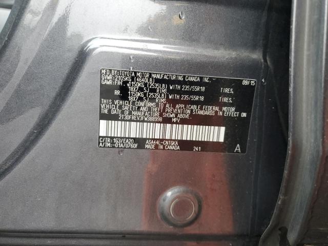 2015 TOYOTA RAV4 LIMIT - 2T3DFREV3FW388998