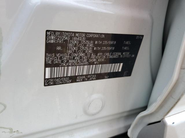 2016 TOYOTA RAV4 SE JTMJFREV2GJ066985