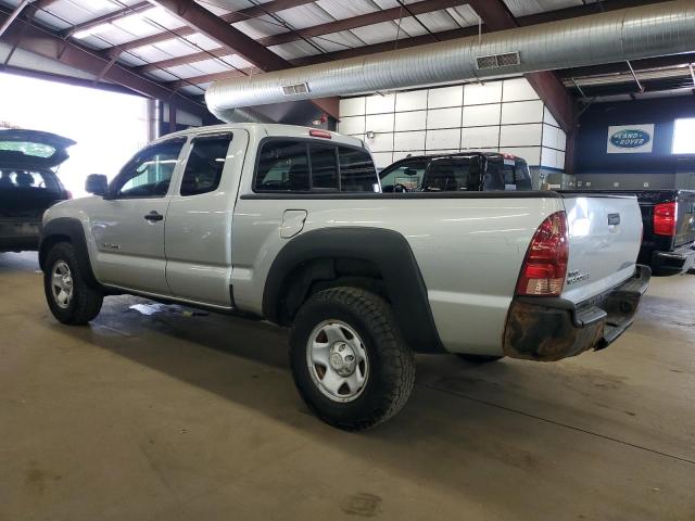 TOYOTA TACOMA ACC 2007 silver club cab gas 5TEUX42NX7Z462413 photo #3