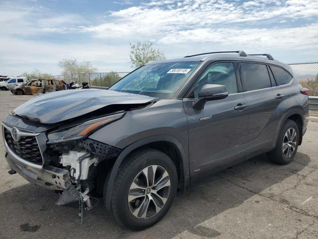 Vin: 5tdhbrch0ms524237, lot: 58410115, toyota highlander hybrid xle 2021 img_1