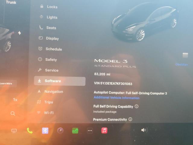 2019 TESLA MODEL 3 5YJ3E1EA7KF301083