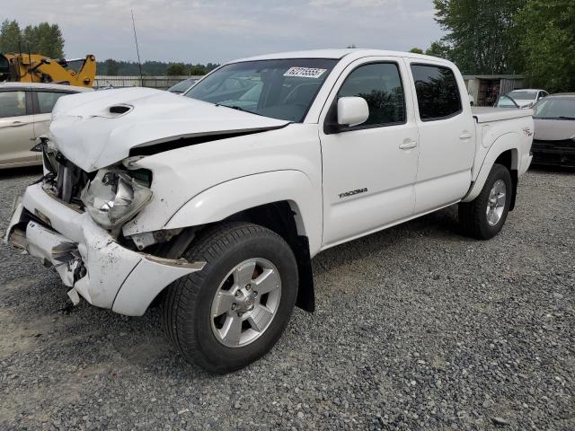 TOYOTA TACOMA DOU 2008 white  gas 5TELU42N38Z501378 photo #1