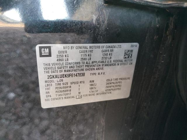 2015 GMC TERRAIN DE 2GKALUEK9F6147838