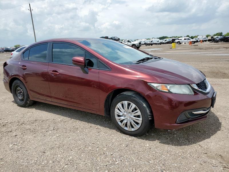 Vin: 19xfb2f59ee236485, lot: 59783695, honda civic lx 20144