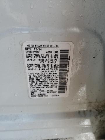 2015 NISSAN ROGUE SELE - JN8AS5MT4FW651190