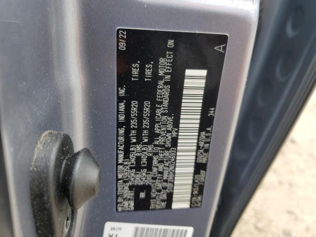 2022 TOYOTA HIGHLANDER - 5TDFZRBH2NS246933