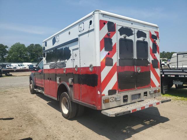 FORD F550 SUPER 2017 red chassis diesel 1FD0X5HT7HEE07590 photo #3