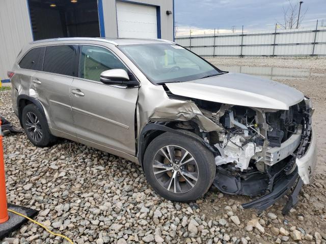 Vin: 5tdjkrfh4gs226632, lot: 60907305, toyota highlander xle 20164