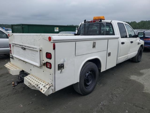 DODGE RAM 2500 S 2007 white crew pic gas 3D6WR28D37G759115 photo #4