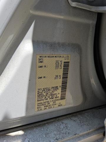 2016 NISSAN ALTIMA 2.5 - 1N4AL3AP3GC135948